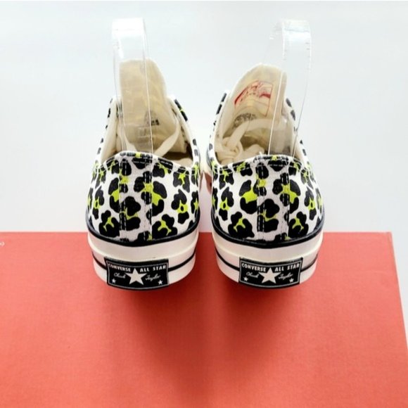 Converse Chuck 70 Ox Egret Black Bold Lime Women's 12 - Picture 4 of 6